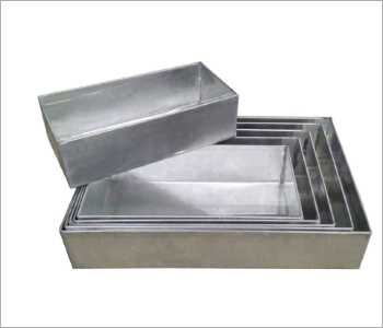 moldes rectangulares de aluminio con pestaña